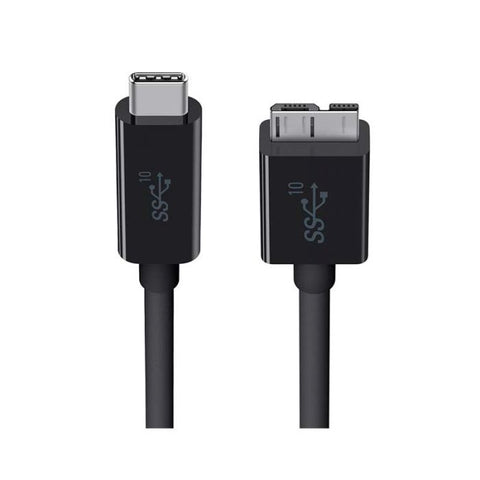 Belkin USB C a Micro B 3 1 3 pies Negro