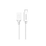 Kanex USB C to USB A Female Cable 20cm White