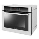 Horno empotrable a gas GE Profile | 80 cm | Negro