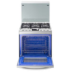 Marca: LG, ESTUFAS A GAS, Estufa a Gas LG 5.4 cu.ft. | EasyClean | Triple Flama UltraHeat - Gris