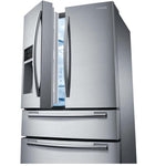 Refrigerador Tipo Europeo Samsung De 25 cu. ft. | 4 Puertas | Twin Cooling Plus - Gris