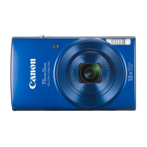 Marca: CANON, CÁMARAS PROFESIONALES Y SEMI-PROFESIONALES, Cámara Digital Canon PowerShot ELPH-190-IS | Zoom 10X - Azul