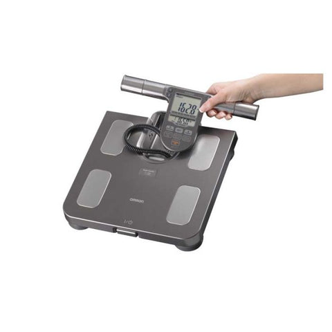 Marca: OMRON, BÁSCULAS, OMRON BALANZA CON SENSOR DE CUERPO COMPLETO PREMIUM - HBF514C