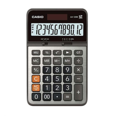 Marca: CASIO, CALCULADORAS Y SUMADORAS, Calculadora De Escritorio 12 Dig Casio - Gris