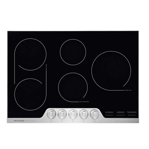 Marca: FRIGIDAIRE, ESTUFAS ELÉCTRICAS, Estufa de inducción eléctrica de 30" Frigidaire Profesional 5 Quemadores - Negro