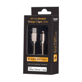 DREAMGEAR - CARGAR & SYNC CABLE PIE DE RELÁMPAGO ® CONECTOR