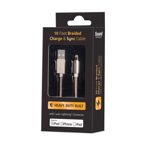 DREAMGEAR - CARGAR & SYNC CABLE PIE DE RELÁMPAGO ® CONECTOR