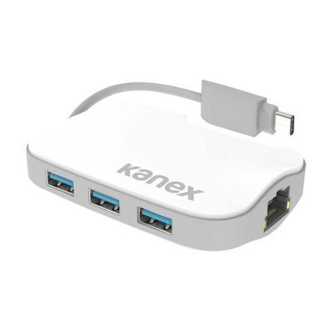 Marca: KANEX, OTROS ACCESORIOS COMPUTADORAS, KANEX USB-C 3-PORT HUB WITH GIGABIT ETHERNET