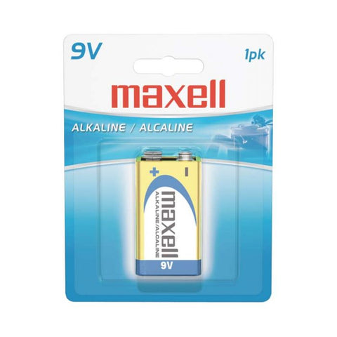 BATERIA DE ALCALINA MAXELL 9V 1PK