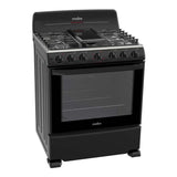 Marca: MABE, ESTUFAS A GAS, Estufa a Gas 76cm MABE 1 Quemador Jumbo y 5 Estándar Mas Fast Cook negro