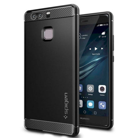 Marca: SPIGEN, COVERS Y PROTECTORES, SPIGEN - FUNDA PARA HUAWEI P9, NEGRO