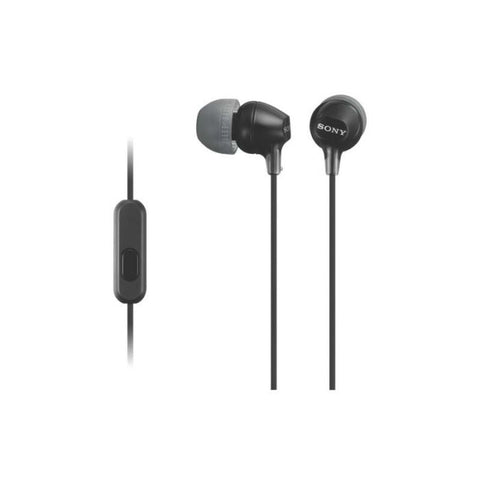 SONY - AURÍCULARES IN-EAR (CON MICRÓFONO), NEGRO