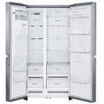 Refrigerador LG | 22 pies cúbicos | Side by Side | Moist Balance Crisper™ | Compresor Lineal Inverter | Platino Plata
