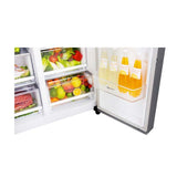 Refrigerador LG | 22 pies cúbicos | Side by Side | Moist Balance Crisper™ | Compresor Lineal Inverter | Platino Plata