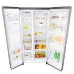 Refrigerador LG | 22 pies cúbicos | Side by Side | Moist Balance Crisper™ | Compresor Lineal Inverter | Platino Plata