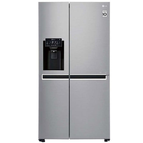Refrigerador LG | 22 pies cúbicos | Side by Side | Moist Balance Crisper™ | Compresor Lineal Inverter | Platino Plata