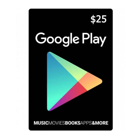 Marca: GIFTCARD, GOOGLE NETCARDS, NETCARDS - GOOGLE PLAY $25