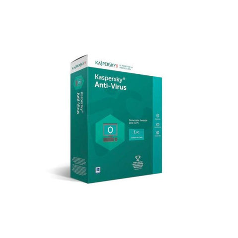 Marca: KASPERSKY, SOFTWARE, ANTIVIRUS KASPERSKY - 1 PC - 1 AÑO