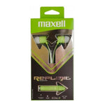 Marca: MAXELL, REGULARES, MAXELL AUDÍFONOS DE BOTÓN CON CABLE REFLECTIVO Y MICRÓFONO - LIMA