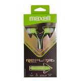 Marca: MAXELL, REGULARES, MAXELL AUDÍFONOS DE BOTÓN CON CABLE REFLECTIVO Y MICRÓFONO - LIMA