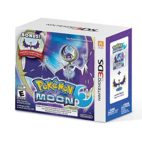Marca: NINTENDO, VIDEOJUEGOS, Pokémon Luna + Figura Coleccionable Lunala | Nintendo 3DS