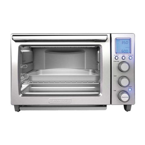 Marca: BLACK AND DECKER, TOSTA-HORNO, HORNO DE CONVECCION DIGITAL BLACK + DECKER TO5000SQ - ACERO