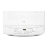 21kg Secadora a Gas de Carga Frontal & Smart Diagnosis, Color Blanco