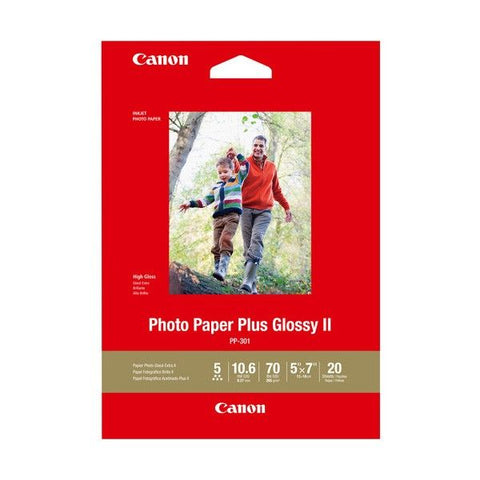 Marca: CANON, CONSUMIBLES PARA IMPRESIÓN, PAPEL FOTOGRÁFICO CANON PLUS GLOSSY PP301 20 HOJAS