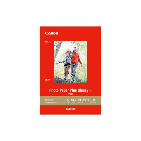 Marca: CANON, CONSUMIBLES PARA IMPRESIÓN, PAPEL FOTOGRÁFICO CANON PLUS GLOSSY PP301 20 HOJAS