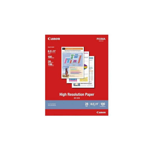 Marca: CANON, CONSUMIBLES PARA IMPRESIÓN, PAPEL FOTOGRÁFICO CANON ALTA RESOLUCIÓN HR101 100 HOJAS