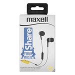 Marca: MAXELL, REGULARES, AUDÍFONO CON MICRÓFONO MAXELL EB-SHARE - GRIS