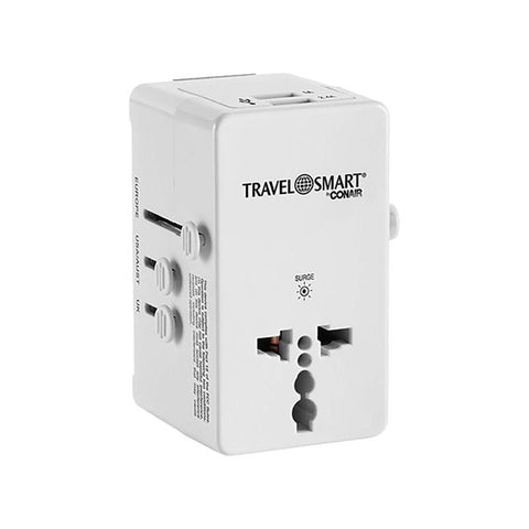 Marca: FRANZUS, CABLES Y ADAPTADORES PC, ALL IN ONE INTERNATIONAL ADAPTER WITH 2 OUTLES AND 2 USB PORT