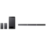 Marca: SONY, BARRAS DE SONIDO, Kit Barra De Sonido Sony 600W | 5.1 Canales + Bocinas - Negro