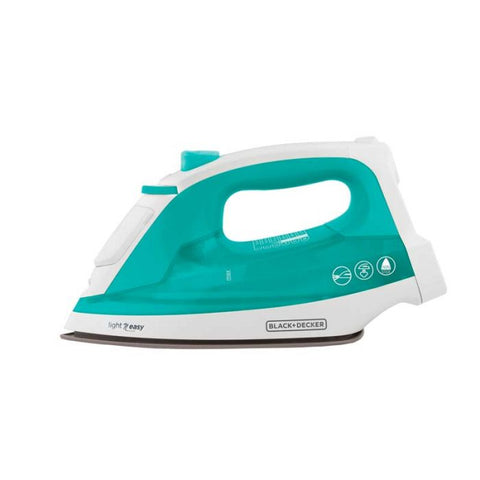 Plancha de ropa Black + Decker Light 'N Easy™ de vapor con rocio