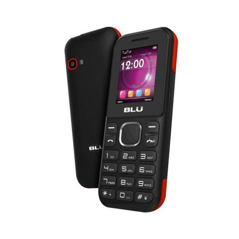 Celular BLU JENNY TV 2.8" Dual Sim - Negro Rojo