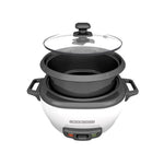 Olla arrocera Black + Decker 6 tazas - Blanco
