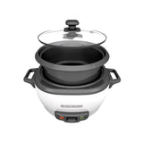 Olla arrocera Black + Decker 6 tazas - Blanco