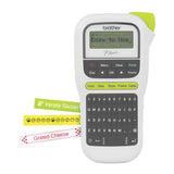Marca: BROTHER, CONSUMIBLES PARA IMPRESIÓN, ROTULADORA ELECTRÓNICA BROTHER PTH110-BLANCO