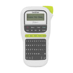 Marca: BROTHER, CONSUMIBLES PARA IMPRESIÓN, ROTULADORA ELECTRÓNICA BROTHER PTH110-BLANCO