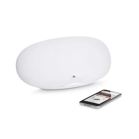 Marca: JBL, AUDIFONOS INALÁMBRICOS, ALTAVOZ INALÁMBRICO JBL PLAYLIST 150 CON CHROMECAST INTEGRADO - BLANCO