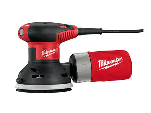 Lijadora orbital milwaukee de 5" con bolsa para polvo, S.milwaukee