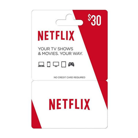 Marca: GIFTCARD, NETFLIX NETCARDS, NETCARDS - NEFTLIX $30