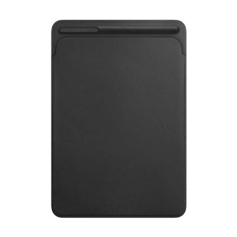 Apple Leather Sleeve for 10 5 iPad Pro Black w Apple Pencil Holder