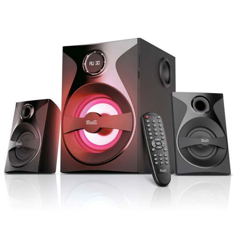 Marca: KLIP XTREME, PARLANTES PARA PC, SISTEMA DE PARLANTES DE 2.1 CANALES KLIP XTREME BLUFUSION CON FUNCIÓN NFC Y TECNOLOGÍA INALÁMBRICA BLUETOOTH® - NEGRO