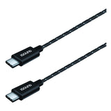 Marca: DREAMGEAR, ACCESORIOS PARA AUTO, CABLE DE CARGA Y SINCRONIZACIÓN USB-C ™ A USB-C ™ TRENZADO RESISTENTE, 6 PIES