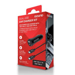 Marca: DREAMGEAR, ACCESORIOS PARA AUTO, DUAL - KIT DE CARGADOR DE COCHE USB
