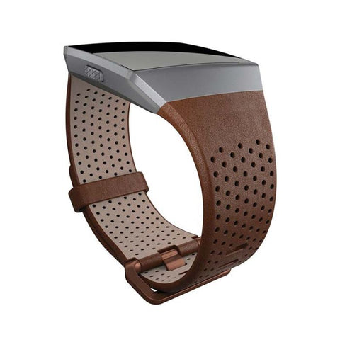 Marca: FITBIT, ACCESORIOS PARA SMARTWATCHES, FITBIT - CORREA DE PIEL MARRON TALLA S PARA IONIC