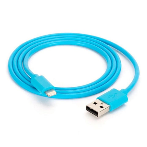 GRIFFIN CABLE USB A LIGHTNING, AZUL, 3FT