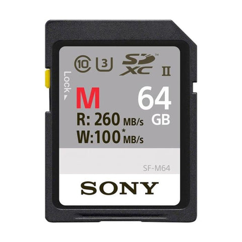 Marca: SONY, MEMORIAS MICRO SD, SONY TARJETA DE MEMORIA SD UHS-II DE 64GB
