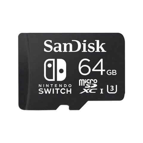 Marca: SANDISK, MEMORIAS MICRO SD, TARJETA SANDISK MICROSDXC PARA NINTENDO SWITCH 64GB